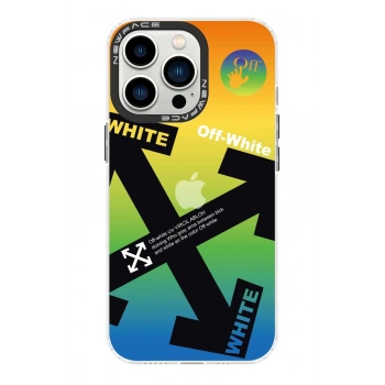 iPhone 14 Pro Max Kılıf Estoril Desenli Kapak - Estoril - 5