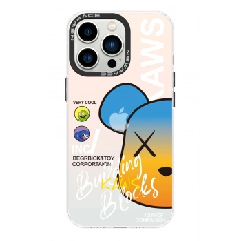 iPhone 14 Pro Max Kılıf Estoril Desenli Kapak - Estoril - 6