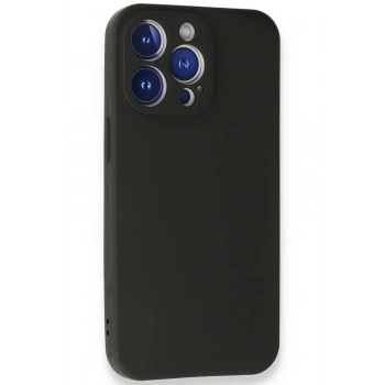iPhone 14 Pro Max Kılıf First Silikon - Siyah