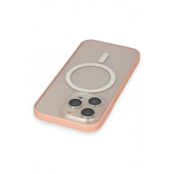 iPhone 14 Pro Max Kılıf Grand Magneticsafe Kapak - Pembe