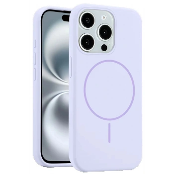 iPhone 14 Pro Max Kılıf Jully Magsafe Kapak - Lila