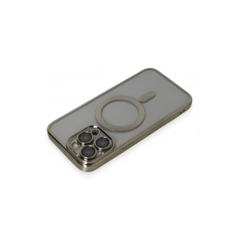 iPhone 14 Pro Max Kılıf Kross Magneticsafe Kapak - Titan Gri