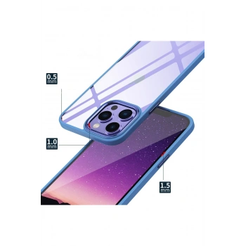 iPhone 14 Pro Max Kılıf Power Silikon - Sierra Blue