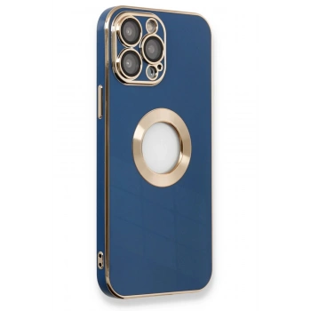 iPhone 14 Pro Max Kılıf Store Silikon - Mavi