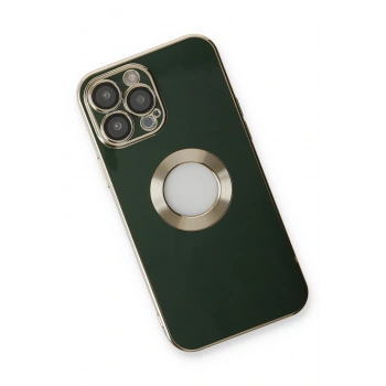 iPhone 14 Pro Max Kılıf Store Silikon - Yeşil