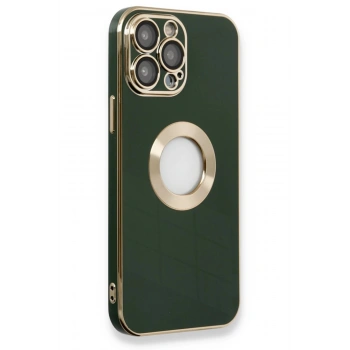 iPhone 14 Pro Max Kılıf Store Silikon - Yeşil