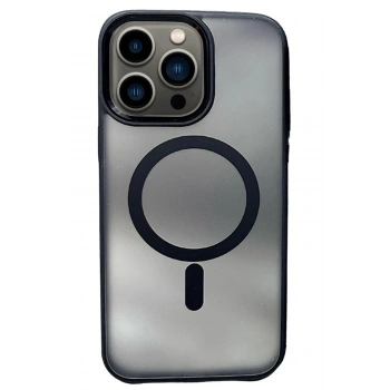 iPhone 14 Pro Max Solid Magsafe Kapak - Siyah