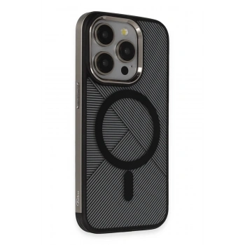 iPhone 14 Pro Vito Magsafe Kapak - Titan Gri