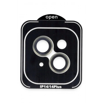 iPhone 14 PVD Metal Kamera Lens - Yeşil