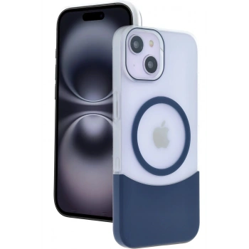 iPhone 14 Velar Magsafe Kapak - Lacivert