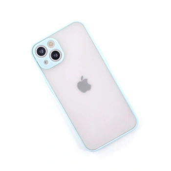 iPhone 15 Plus Kılıf Montreal Silikon Kapak - Turkuaz