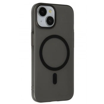 iPhone 15 Plus Tuna PC Slim Magsafe Kapak - Siyah