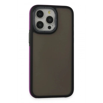 iPhone 15 Pro Harvel Kapak - Derin Mor