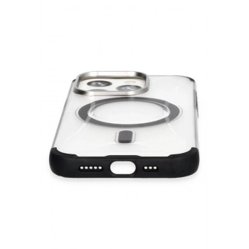 iPhone 15 Pro Hilton Magsafe Kapak - Siyah