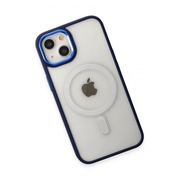 iPhone 15 Pro Kılıf Room Magneticsafe Silikon - Lacivert