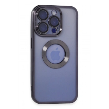 iPhone 15 Pro Kılıf Slot Silikon - Mor