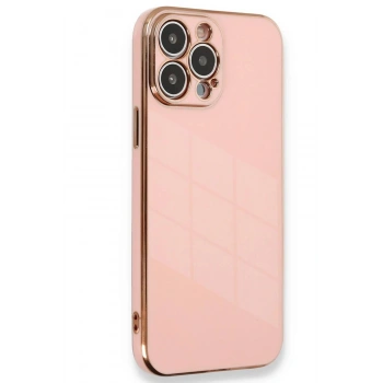 iPhone 15 Pro Kılıf Volet Silikon - Pembe