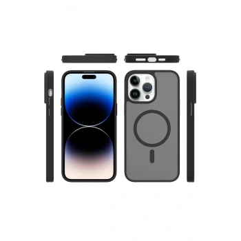 iPhone 15 Pro Max Jota Magsafe Kapak - Lila