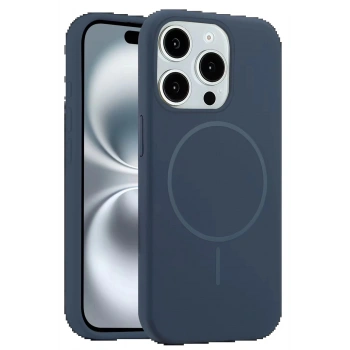 iPhone 15 Pro Max Kılıf Jully Magsafe Kapak - Lacivert