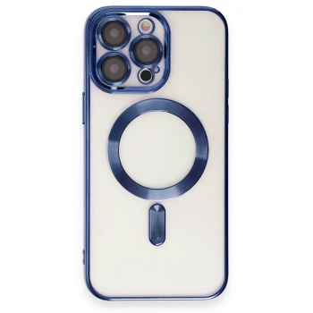 iPhone 15 Pro Max Kılıf Kross Magneticsafe Kapak - Lacivert