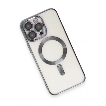 iPhone 15 Pro Max Kılıf Kross Magneticsafe Kapak - Titan Gri