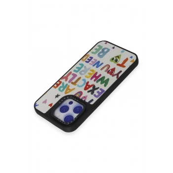 iPhone 15 Pro Max Kılıf Mirror Desenli Kapak - Mirror - 10