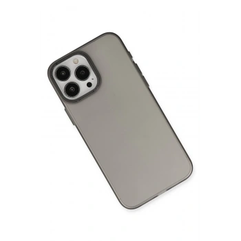 iPhone 15 Pro Max Kılıf Modos Metal Kapak - Siyah