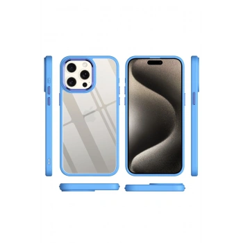 iPhone 15 Pro Max Kılıf Power Silikon - Lila