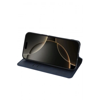 iPhone 15 Pro Max Kılıf Trend S Plus Kapaklı Kılıf - Koyu Yeşil