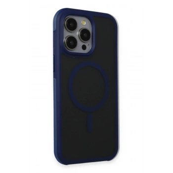 iPhone 15 Pro Max Toras Airbag Magsafe Kapak - Lacivert