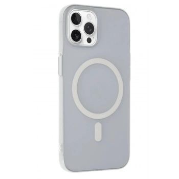 iPhone 15 Pro Max Tuna PC Slim Magsafe Kapak - Şeffaf