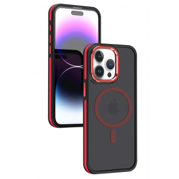 iPhone 15 Pro Winner Magsafe Kapak - Kırmızı