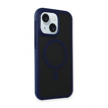 iPhone 15 Toras Airbag Magsafe Kapak - Lacivert