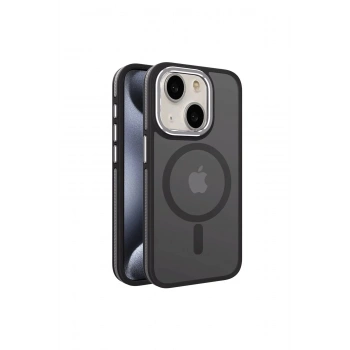 iPhone 15 Winner Magsafe Kapak - Siyah