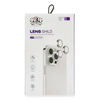 iPhone 16 Bilvis Titan Kamera Lens - Gümüş
