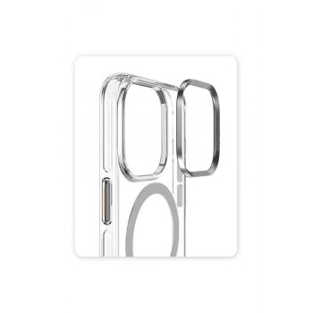 iPhone 16 Crystal Magsafe Kapak - Şeffaf