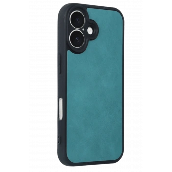 iPhone 16 Kılıf Aras Deri Kapak - Açık Yeşil