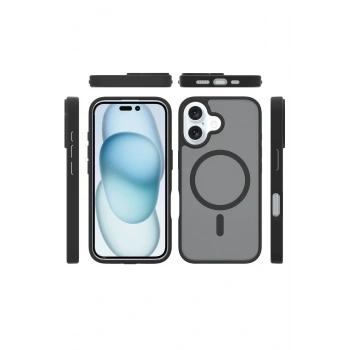 iPhone 16 Plus Jota Magsafe Kapak - Lila