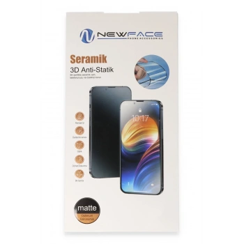 iPhone 16 Pro 3D Antistatik Mat Seramik Nano Ekran Koruyucu