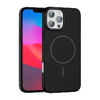 iPhone 16 Pro Broş Magsafe Kapak - Siyah