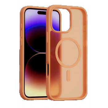 iPhone 16 Pro Jota Magsafe Kapak - Turuncu