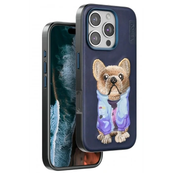 iPhone 16 Pro Max Cute Desenli Kapak - Lacivert