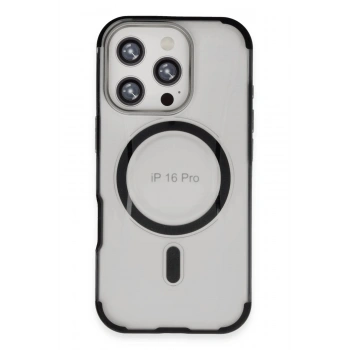 iPhone 16 Pro Max Hilton Magsafe Kapak - Siyah