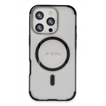 iPhone 16 Pro Max Hilton Magsafe Kapak - Siyah