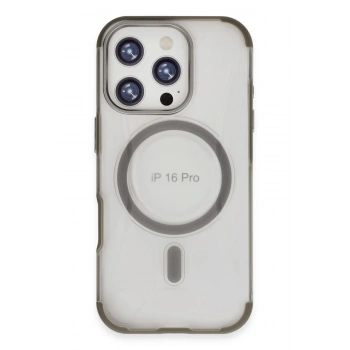 iPhone 16 Pro Max Hilton Magsafe Kapak - Titan Gri