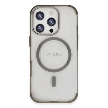 iPhone 16 Pro Max Hilton Magsafe Kapak - Titan Gri