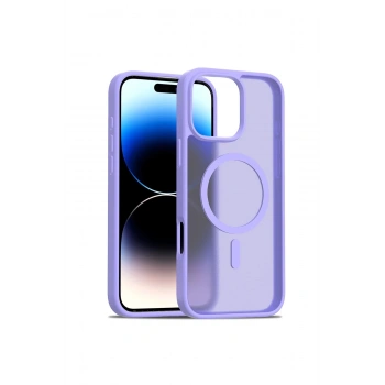 iPhone 16 Pro Max Jota Magsafe Kapak - Lila