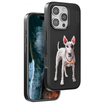 iPhone 16 Pro Max Perma Desenli Kapak - Siyah