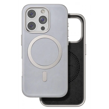 iPhone 16 Pro Puskas Magsafe Kapak - Titan Gri