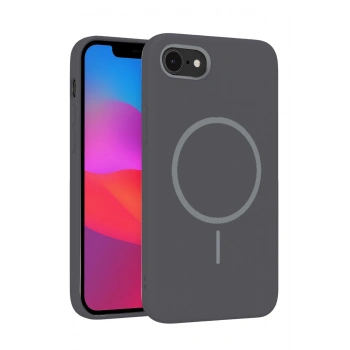 iPhone 16E Broş Magsafe Kapak - Füme